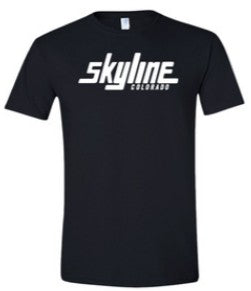 Black Short Sleeve T-Shirt Block