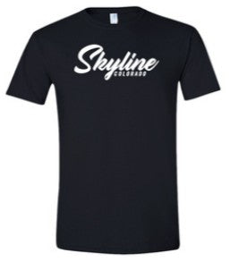 Black Short Sleeve T-Shirt Script