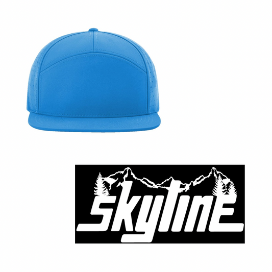 Richardson 7 Panel Cap, Skyline Logo with Mountains