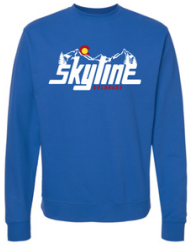 Royal Crewneck Mountains Logo