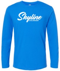Royal Long Sleeve T-Shirt Script